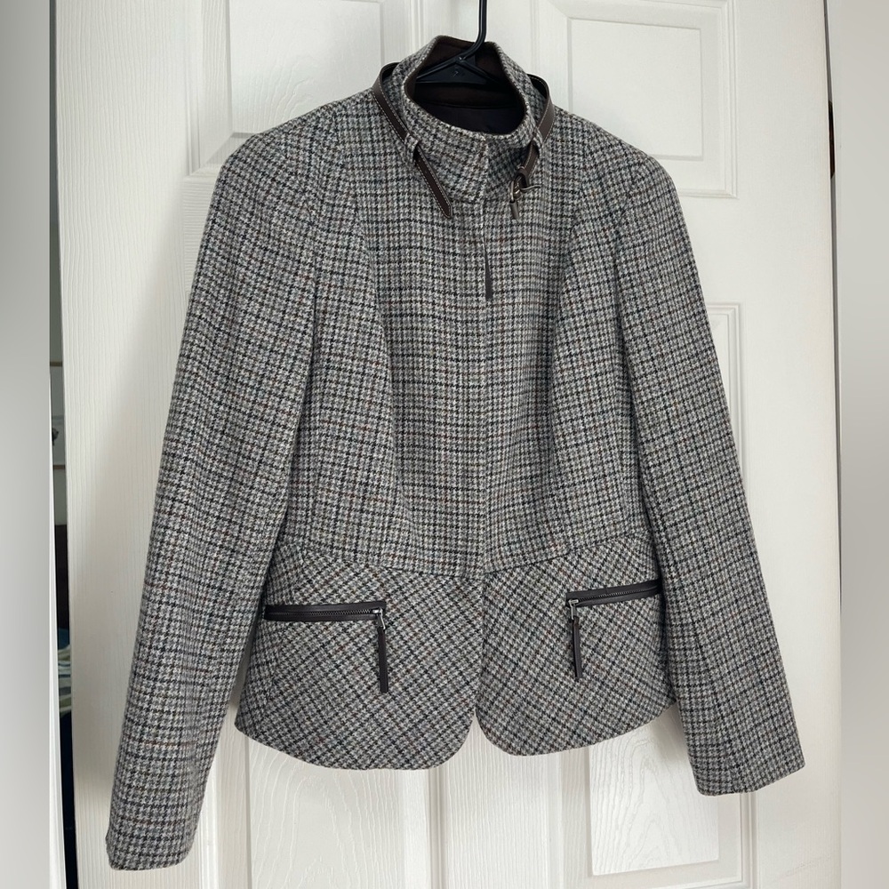 Talbots tweed riding blazer - Picture 2 of 9